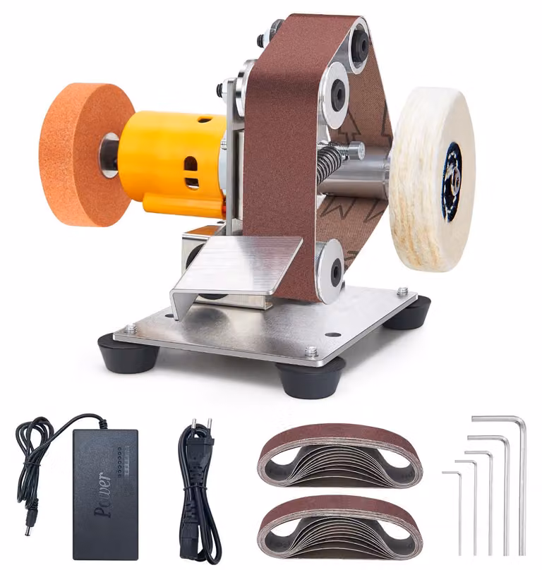 Levigatrice a nastro mini - Elettrica, con cavo - Potenza: 1 Watt