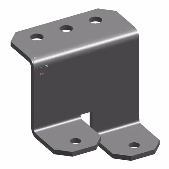 Striebel e John ZX399 Staffa di fissaggio smissline (sinistra/destra) Accessori per il sistema di allestimento interno CombiLine 2CPX062669R9999