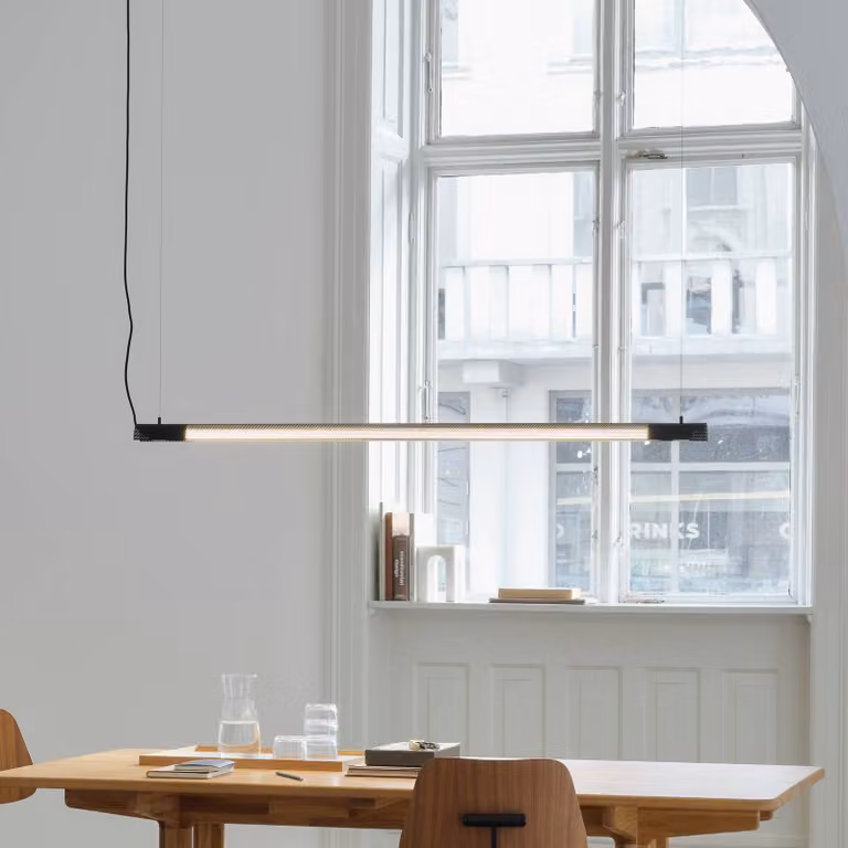 GEJST Lampada a sospensione Radent, Nero, Soggiorno / Sala da pranzo, Metallo, Lampada a sospensione