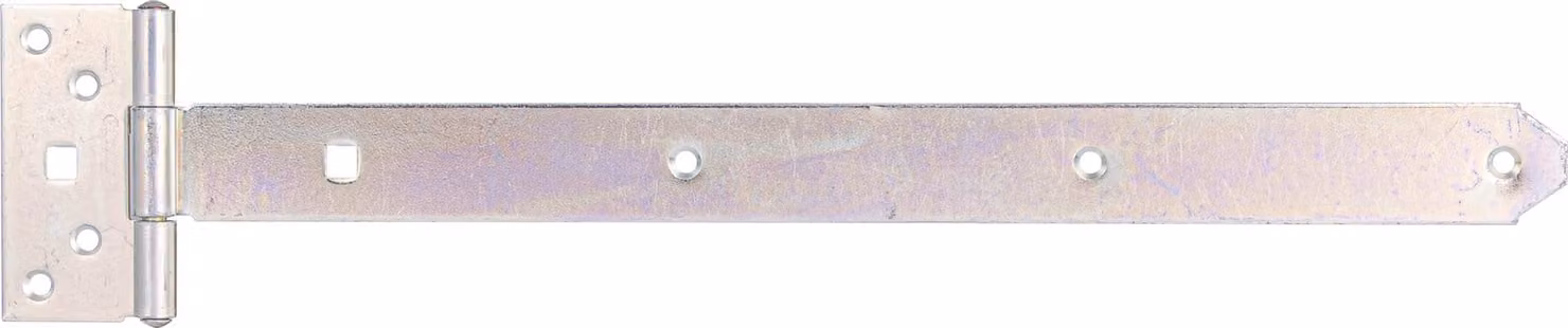 Alberts 310806, supporti per cerniere, con perno pressato, zincati a immersione, con trattamento di passivazione a spessore elevato, nastro 393,5 x 34 mm, cerniera 92 x 44 mm, set da 3 pezzi