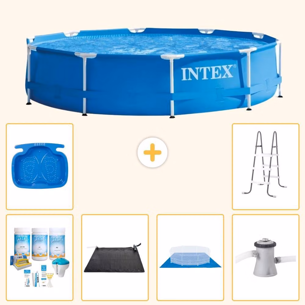 Piscina autoportante rettangolare - 305x76 cm - 7 pezzi - Modello S21000