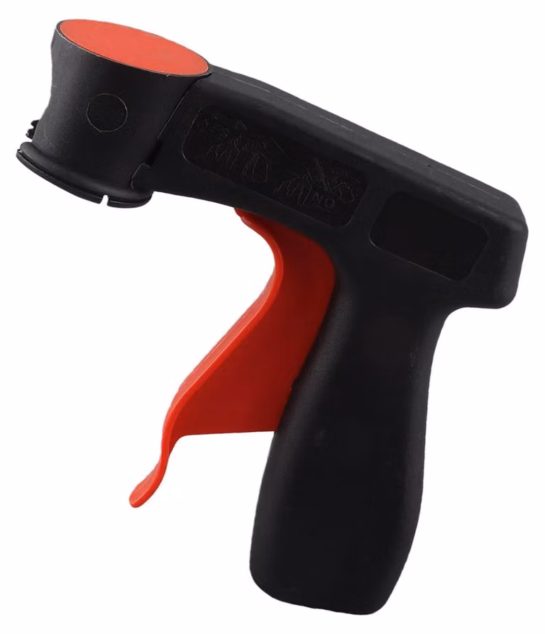 Impugnatura ergonomica per bombolette spray, grilletto universale