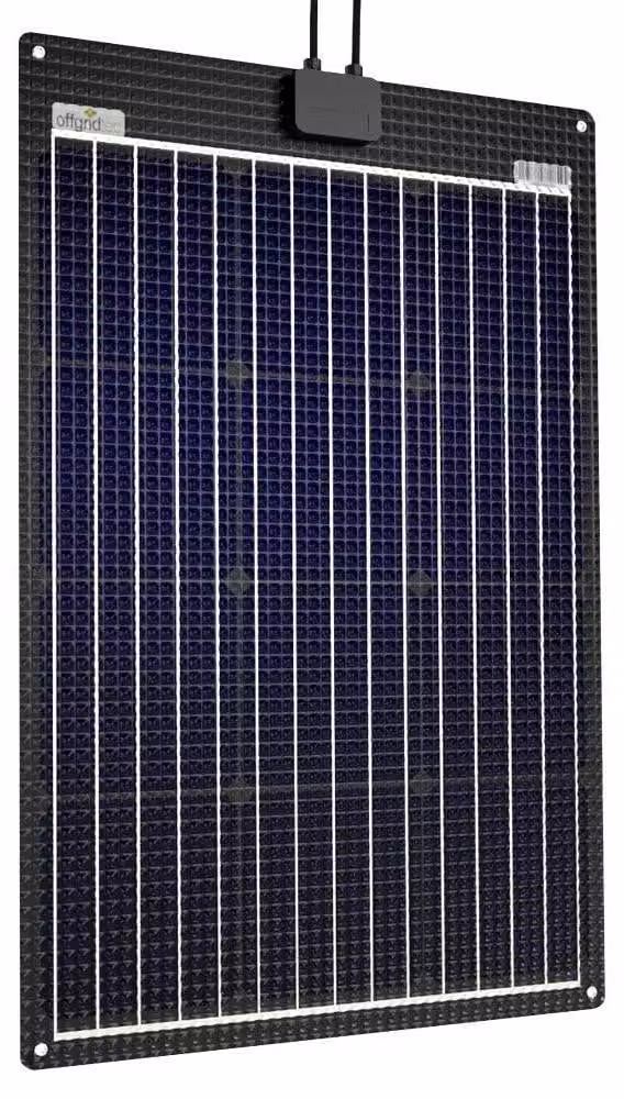 Moduli solari semi-flessibili da 60W, 18V, con rivestimento ETFE-AL, versione V2