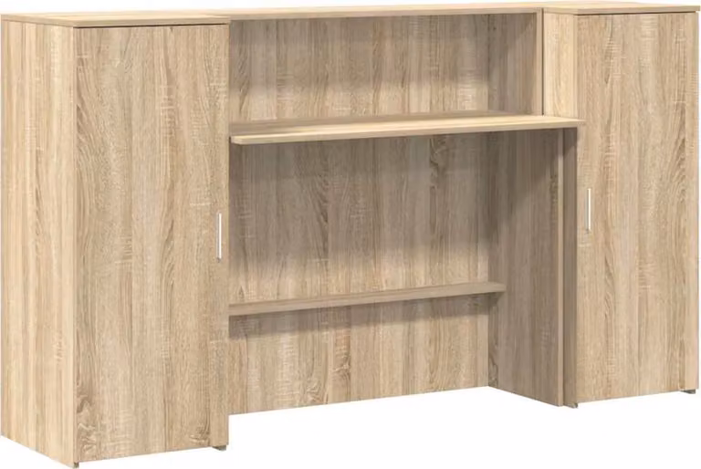 Banco Reception Rovere Sonoma 180x50x103,5 cm Legno Multistrato