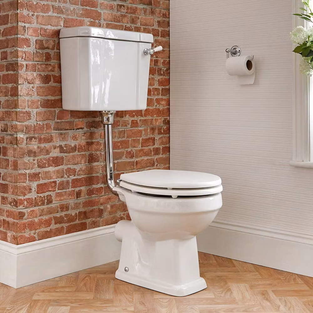 WC a Terra con Cassetta Bassa- Copriwater Soft-Close - Comfort e praticità - Richmond