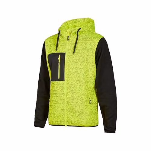 Felpa Yellow Fluo Xl Rainbow Upower
