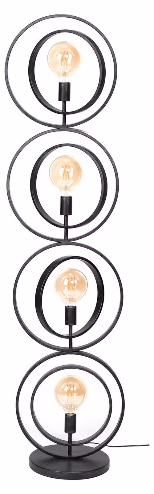 Lampada da terra FURNLUX Turn Around antracite 40 cm / Colore principale: nero / Dimensioni: 40 x 163 x 30 cm
