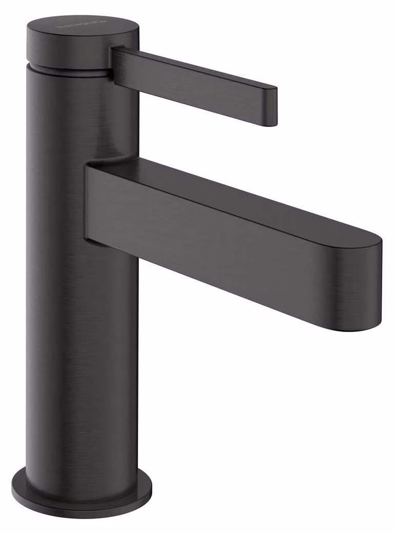 hansgrohe Finoris robinetterie de lavabo monocommande 100 CoolStart avec vidage Push-Open, portée 126mm, 76012340, 76012340