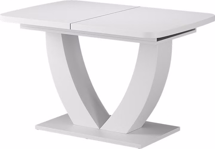 Tavolo da pranzo allungabile Vicco Fenaro Bianco 120-160 x 80 cm Allungabile, Model 58038