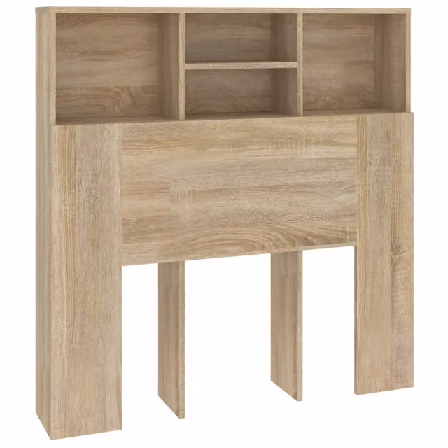 Testiera | Testata con Contenitore Rovere Sonoma 100x19x103,5 cm