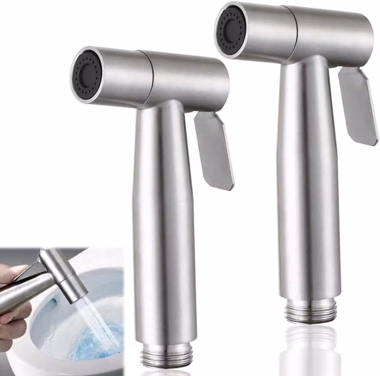 Doccia per bidet - Spruzzatore per WC - Spray per la pulizia del bagno - Spruzzatore per bidet portatile - Doccetta per vasca da bagno, spruzzatore per la cucina