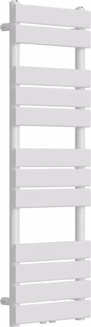 Scaldasalviette da bagno neu.haus in acciaio bianco, L: 120 cm, P: 40 cm