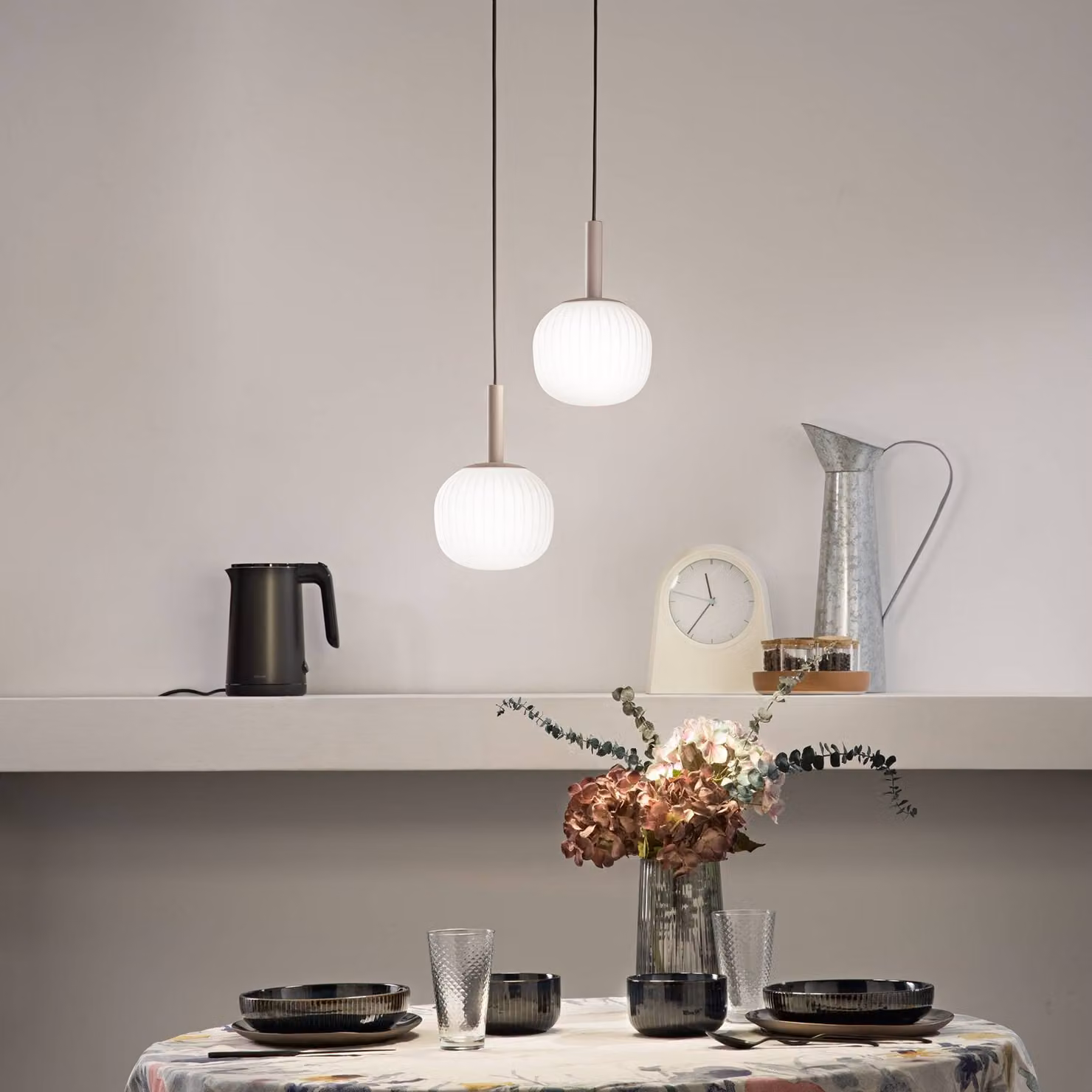 Luce Ambiente Design Lampada a sospensione Eris, dimmerabile, Marrone / Ruggine, Soggiorno / Sala da pranzo, Alluminio, Moderno, Lampada a sospensione