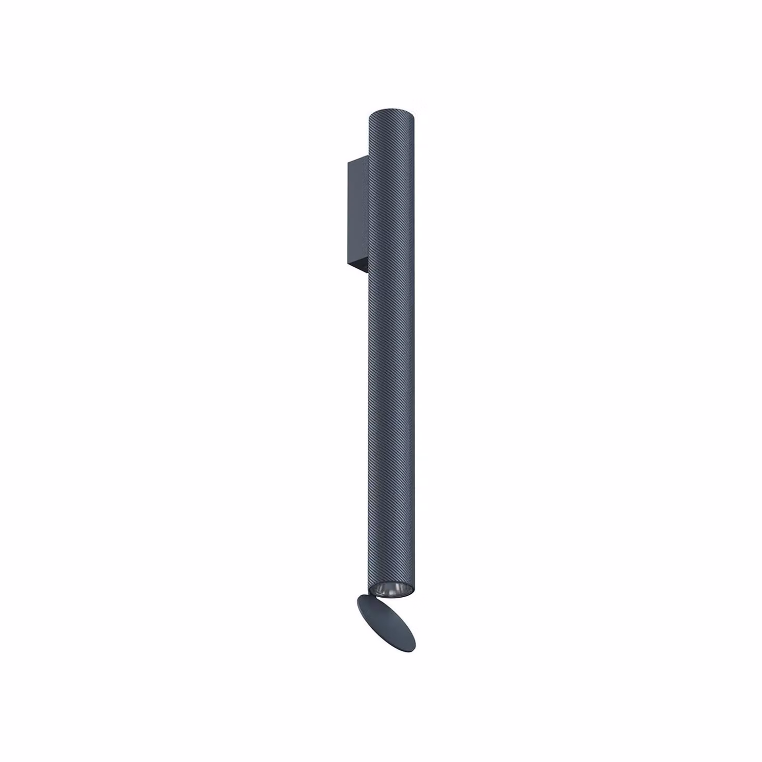Flos - Flauta H500 Spiga - Lampada da parete o soffitto - Acciaio Blu