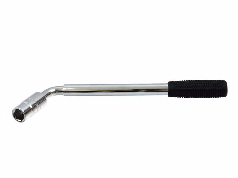 GEKO Chiave a "L" telescopica per bulloni ruota, da 17 a 19 mm, lunghezza 52 cm, modello G10055