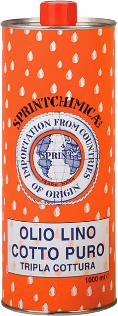 Olio di lino cotto puro SPRINTCHIMICA 5 l