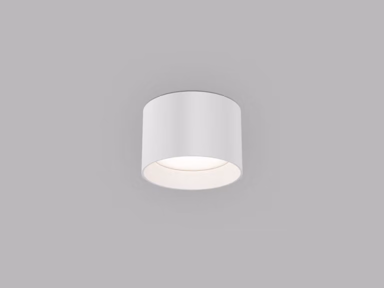 LED2 1480151DT Plafona ZETA ON XS, con regolazione TRIAC, 8 W, 3000 K/3500 K/4000 K, UGR bianco