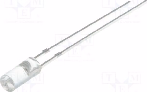 5 LED, angolo di emissione 110°, intensità luminosa 220÷330 mcd, colore arancione, tecnologia Through-Hole (THT), dimensioni 3mm, modello OSO5JA39B1B