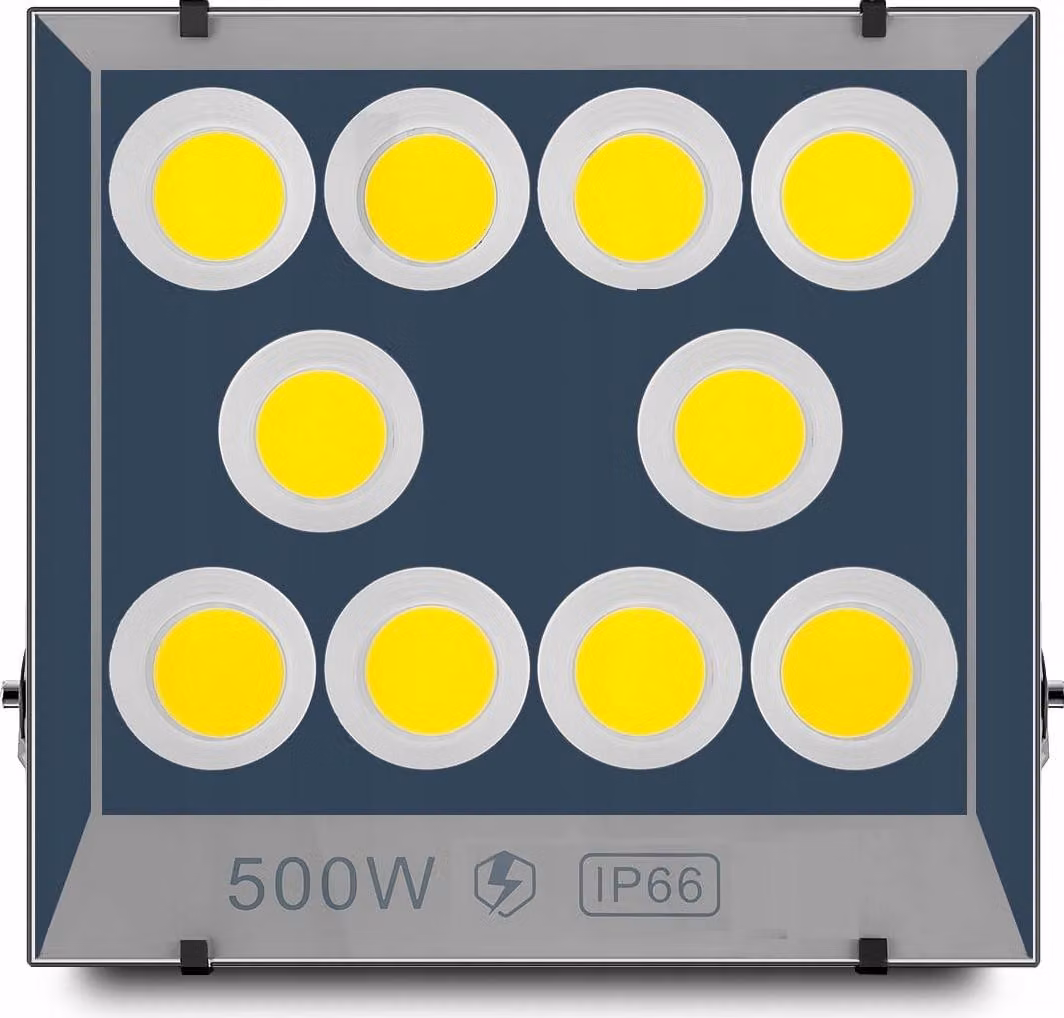 Alogeno A Led Per Esterno Per Giardino Garage Costruzione Hall 500W Impermeabile