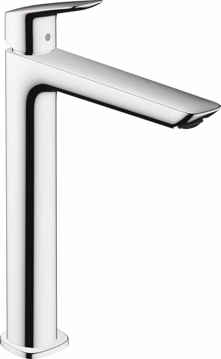 hansgrohe Logis Mitigeur de lavabo Fine, ComfortZone240, sans garniture découlement, saillie 172mm, 71258000, 71258000
