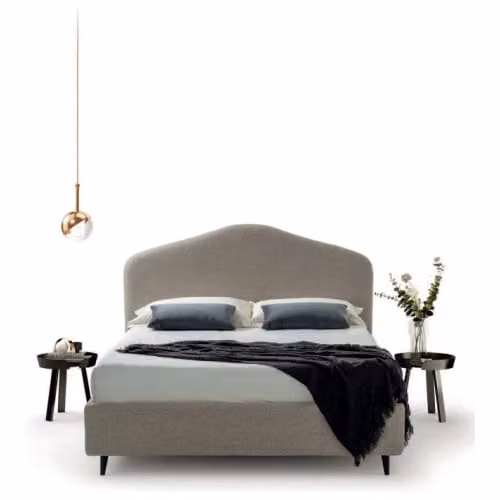 Letto matrimoniale con testiera sagomata Ellis Rimar