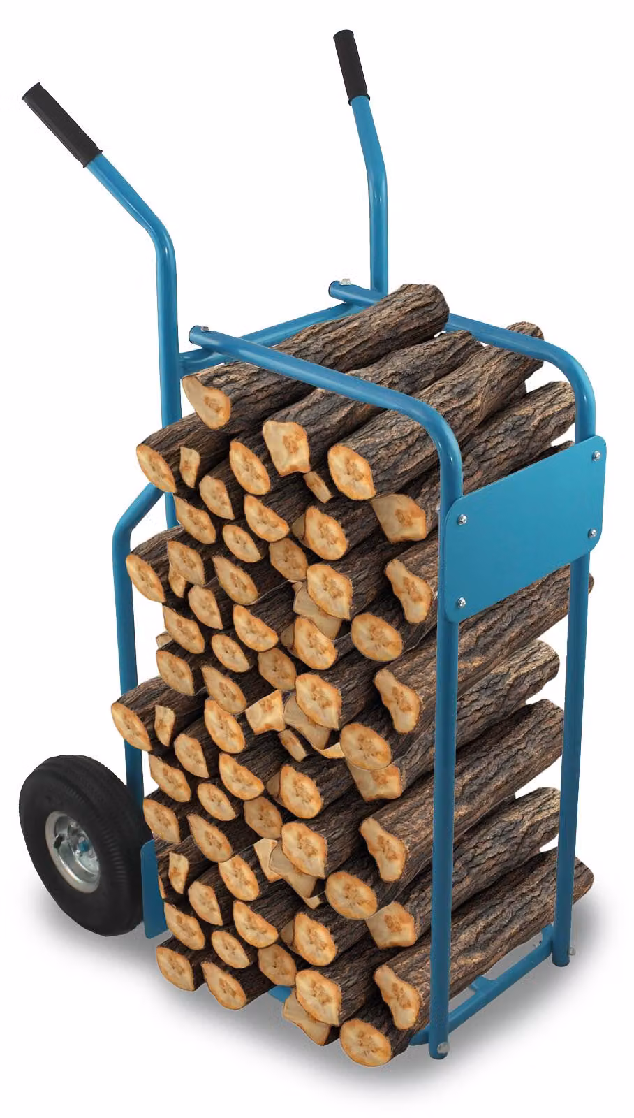 Carrello per legna da ardere Bituxx da 100 kg blu MS-15908