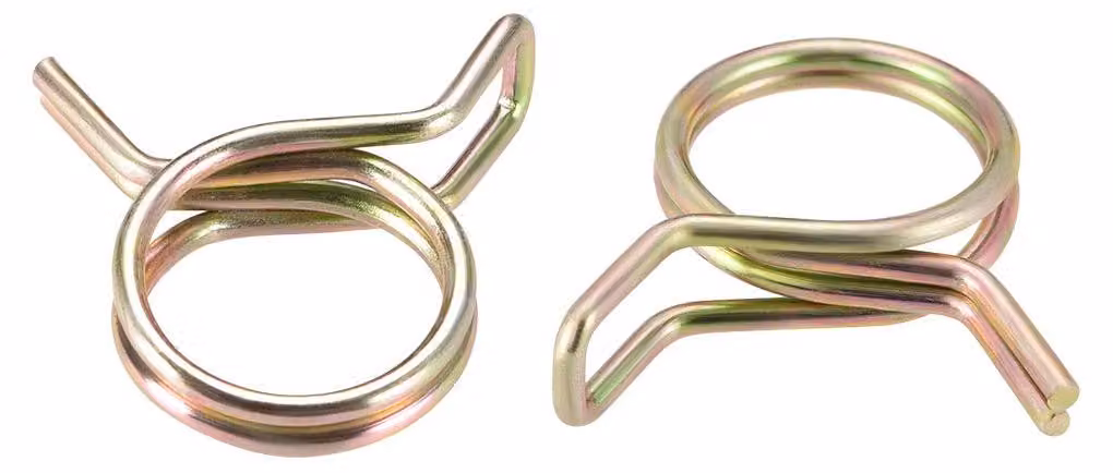 Morsetti per tubi da 10 mm, fascette a molla, confezione da 10 pezzi, tubo carburante da 11 mm