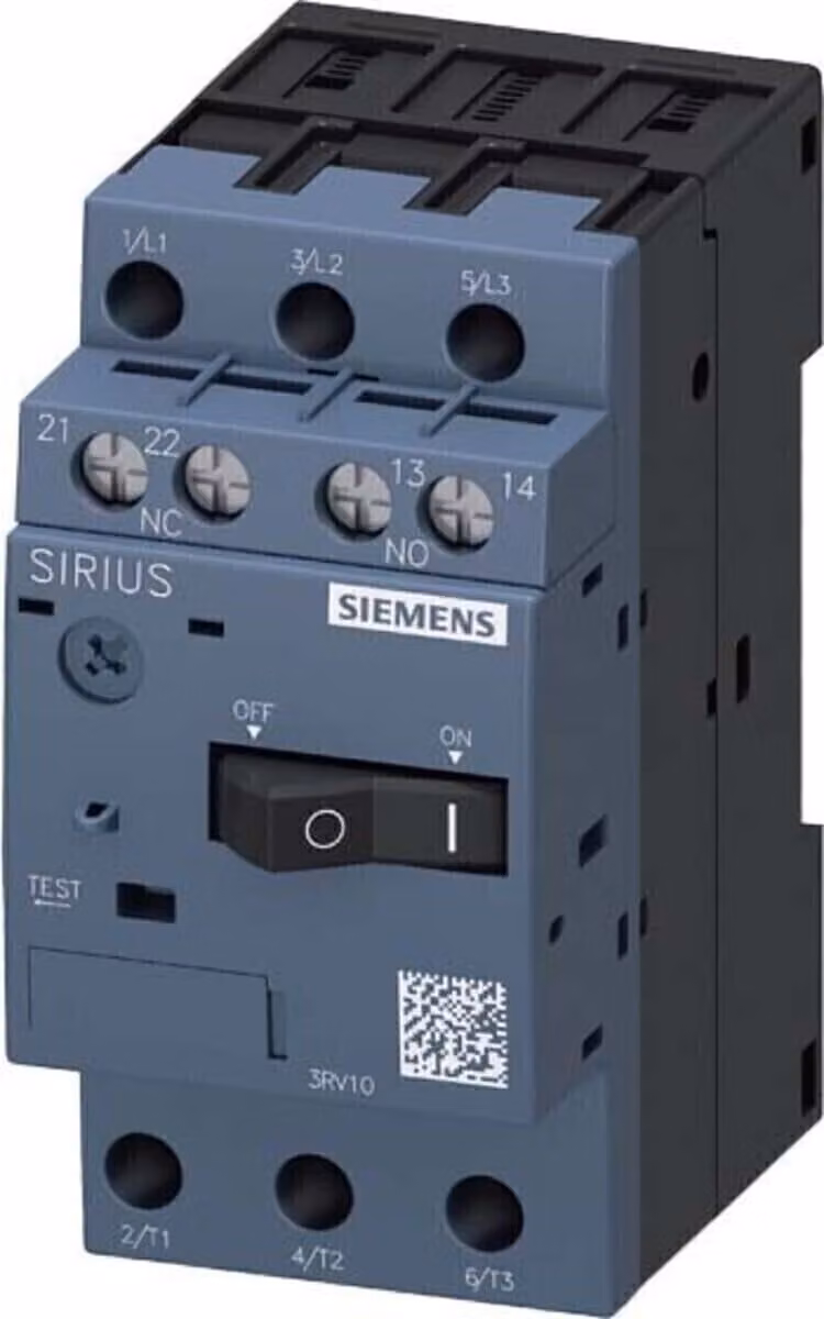 Interruttore automatico 1,1...1,6A N21A 3RV1011 (3RV10111AA15)