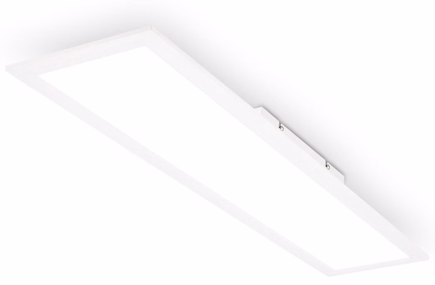 BRILONER SIMPLE LED plafoniera per bagno, IP44 protezione dagli spruzzi d'acqua, luce bianca neutra, bianco, 78 x 18 x 6,5 cm