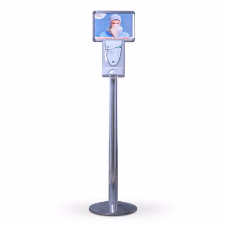 Colonna dispenser Deb cromata (senza dispenser)