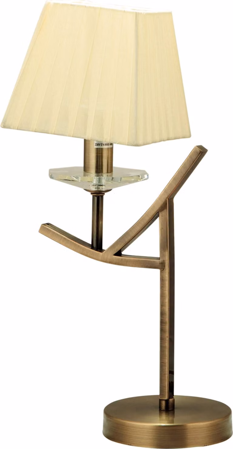 Candellux VALENCIA lampada da tavolo 41-84593 ottone