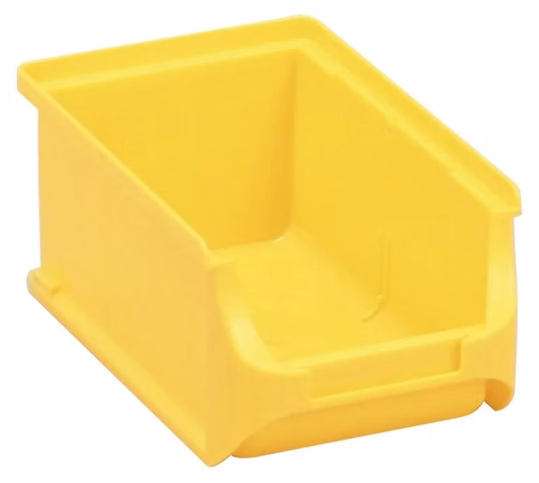 allit ProfiPlus Box 2 scatola a giorno, in PP, giallo