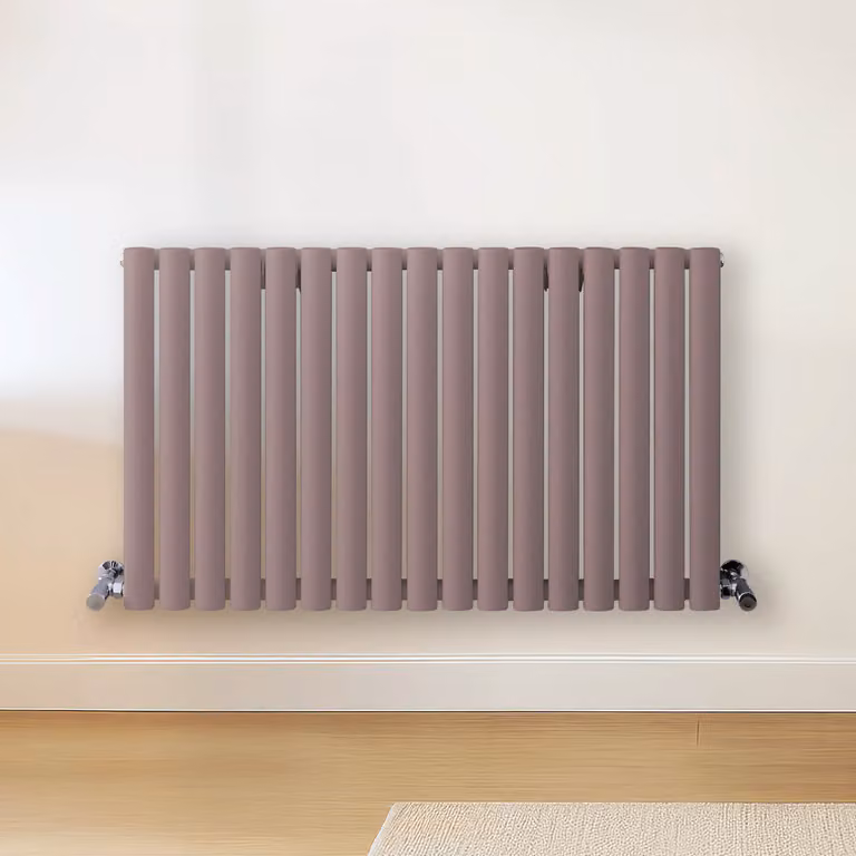 Radiatore di Design Orizzontale Viola (Dahlia Viola) - 600mm x 1000mm - Pannello Doppio  - Revive