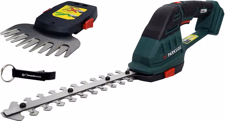 PARKSIDE® 20 V 2-in-1 forbici per erba e arbusti a batteria PAGS 20-Li senza batteria e caricabatteria