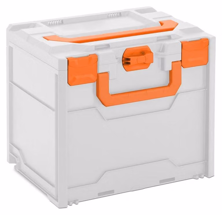 Scatola antincendio con sistema a batteria, LxPxA 500x300x280 mm, rivestimento interno ignifugo, omologazione UN