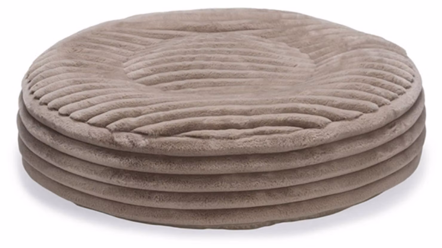 Cuccia per cani Lotte, design Reza - rotonda, beige - 80 x 20 cm
