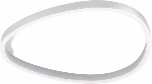 Ecaris P/M Plafoniera a Soffitto LED 60W Biemissione Dimmerabile CCT Switch 3000K/4000K in Alluminio Bianco Satinato - Gealuce