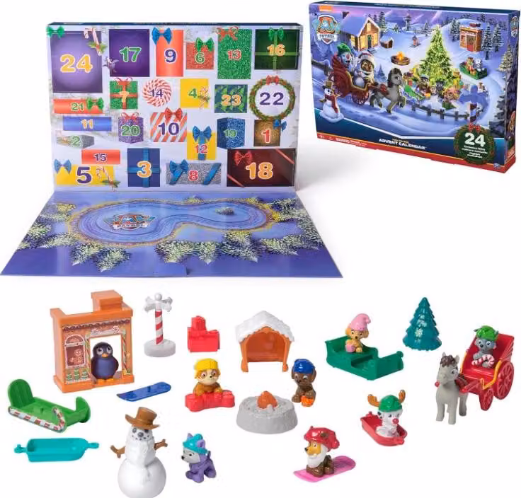 Calendario dell'avvento SPIN Paw Patrol 6070226