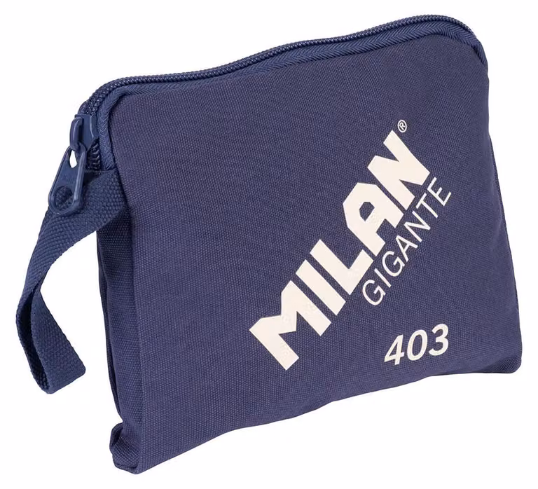 Borsa a mano Milán Gigante 403, eleganza senza tempo, blu navy - Milán