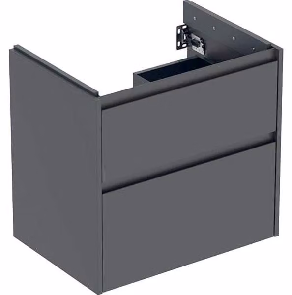 Geberit Renova Plan armoire sous lavabo, avec deux tiroirs, 64,4x60,6x44,6cm, 504.028.JK.1, 504.028.JK.1