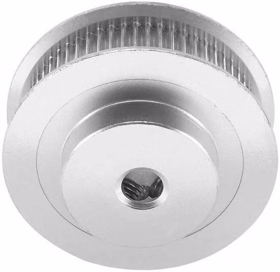 Adatto per stampanti 3D/macchine CNC - Cuscinetto in alluminio - Puleggia dentata 2GT con 30/36/40/48/60 denti - Foro interno da 5/6,35/8/10/12 mm - Puleggia sincronizzatrice