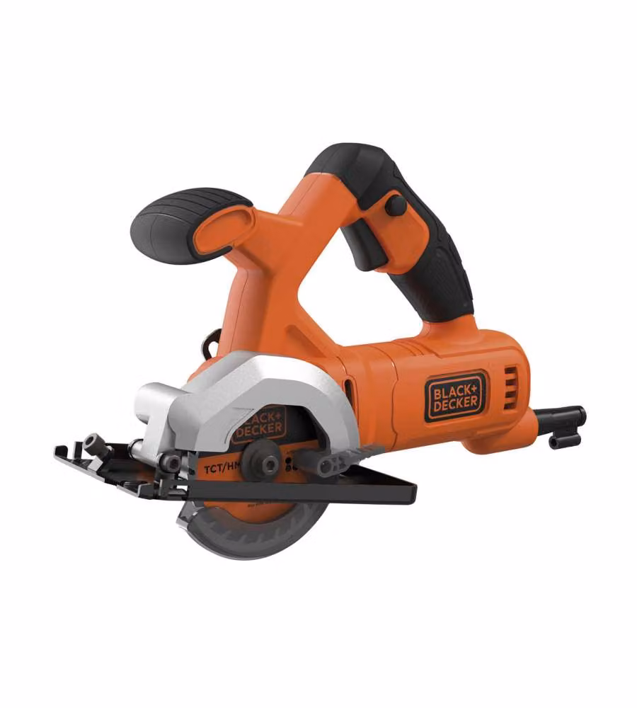 Black+Decker Mini Sega Circolare 400W Arancione - Diametro Disco 85mm