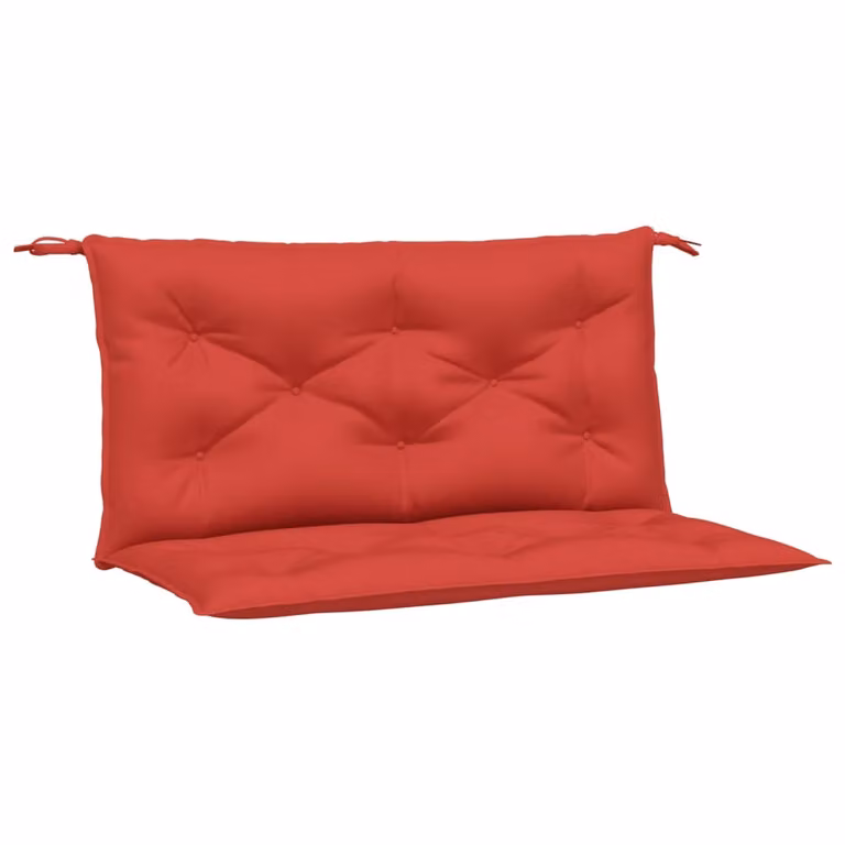 Cuscino per Panca Rosso 100x(50+50)x7cm in Tessuto Oxford