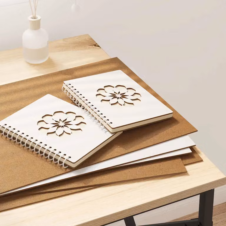 vidaXL Set di 50 pannelli decorativi in legno, colore bianco, L 30 cm x P 42 cm x H 0,27 cm