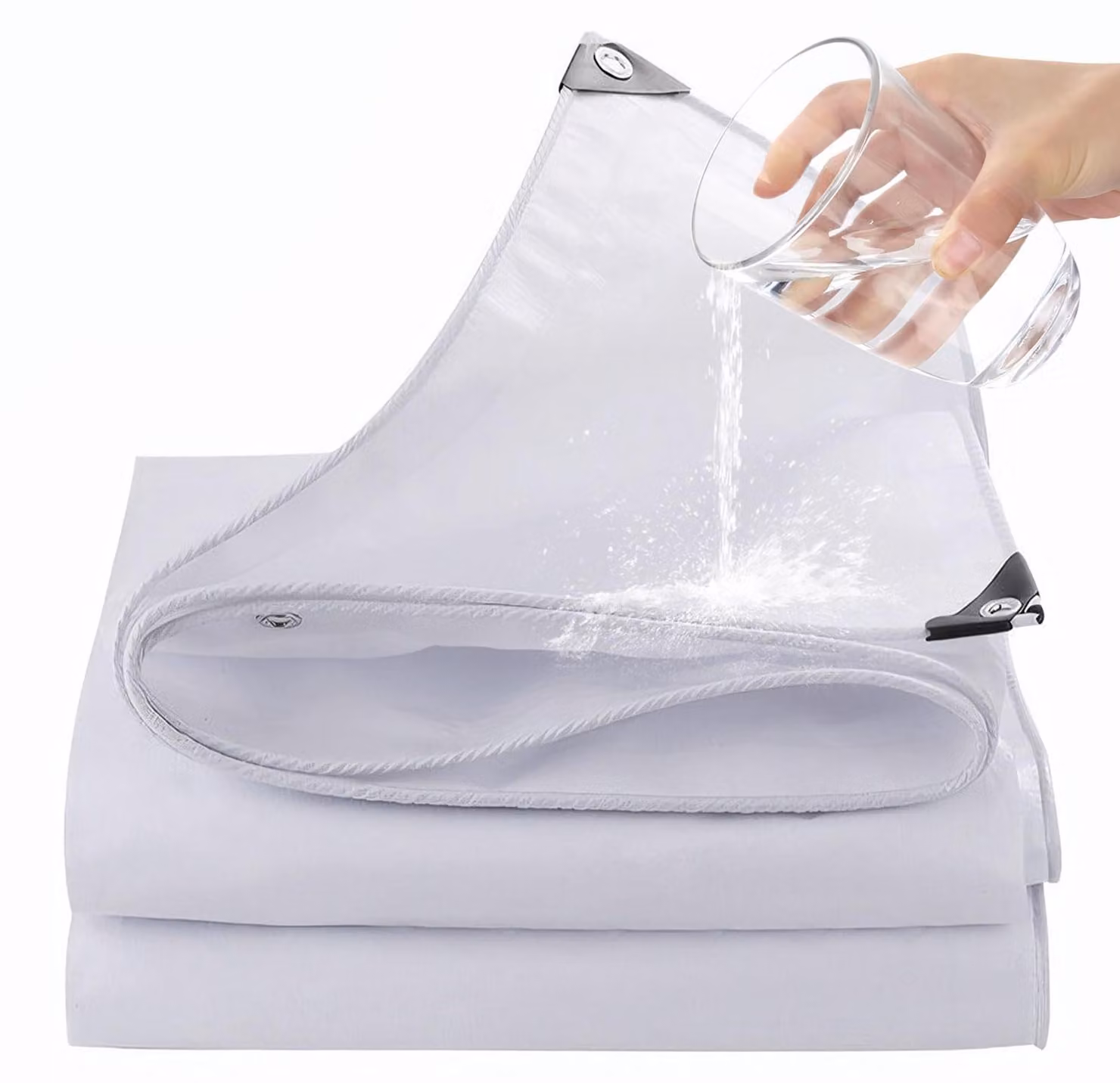 Telo coprienti di 3 x 5 metri, impermeabile, resistente ai raggi UV e resistente agli strappi