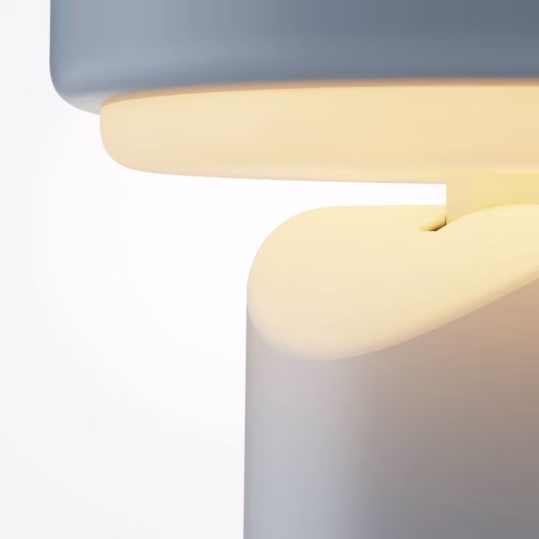 Maytoni Lampada da tavolo Topo, dimmerabile, Blu, Soggiorno / Sala da pranzo, Metallo, Moderno, Lampada da tavolo