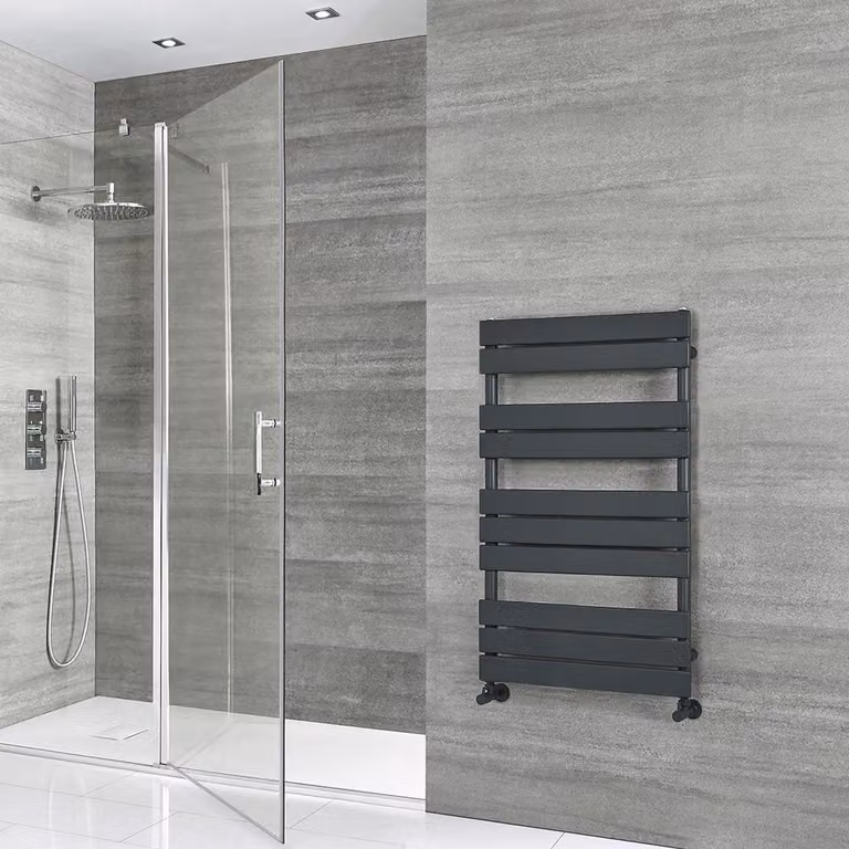 Scaldasalviette di Design - 975mm x 600mm - Antracite - Lustro