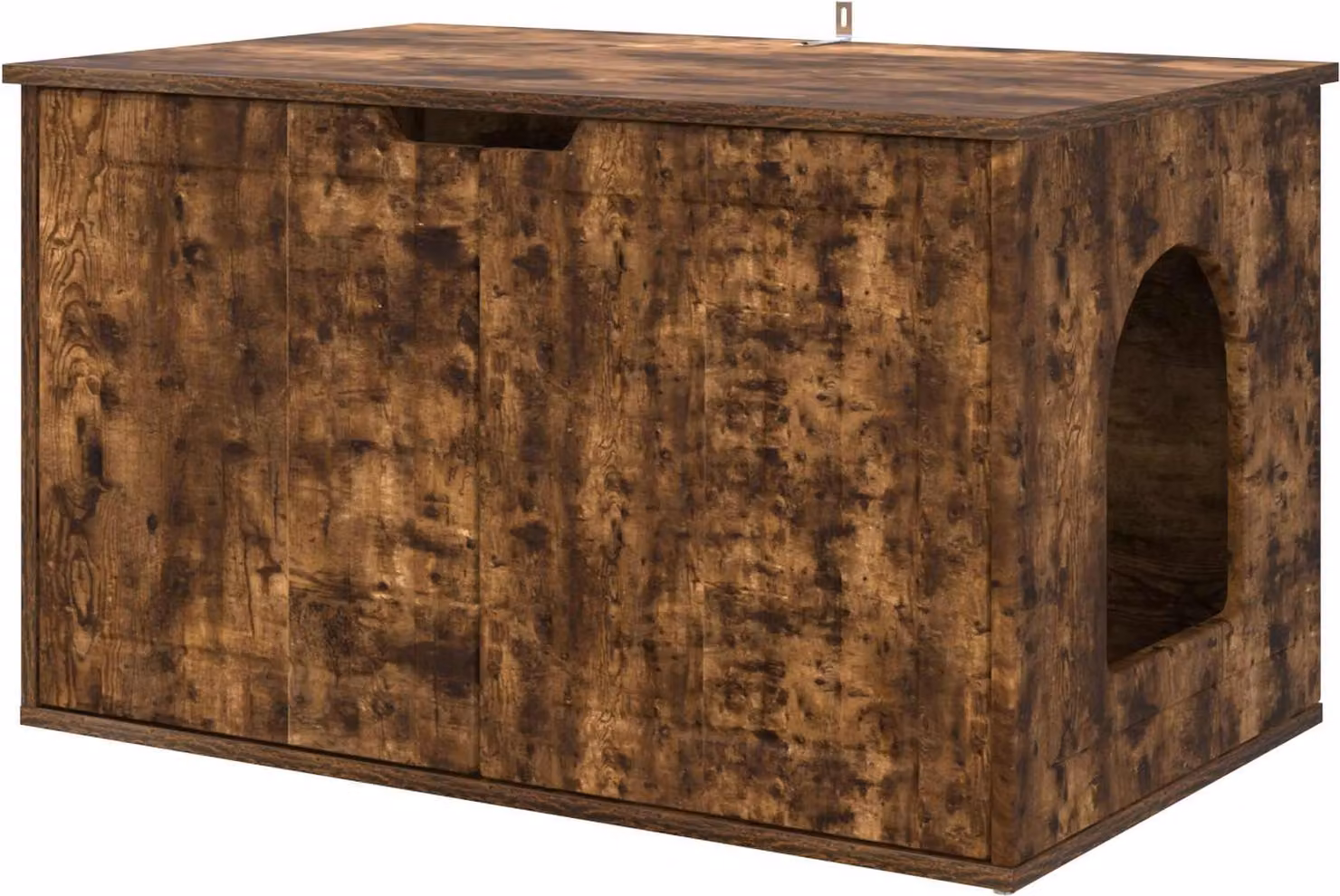 Casa per Gatti Rovere fumé 85 x 55 x 50,5 cm Legno multistrato