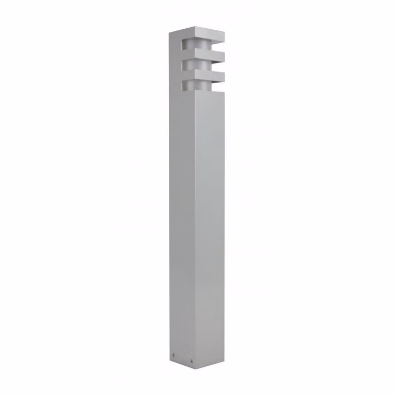Paletto da giardino 75 cm 1xE27 argento IP54 SU-MA RADO RADO 1 AL