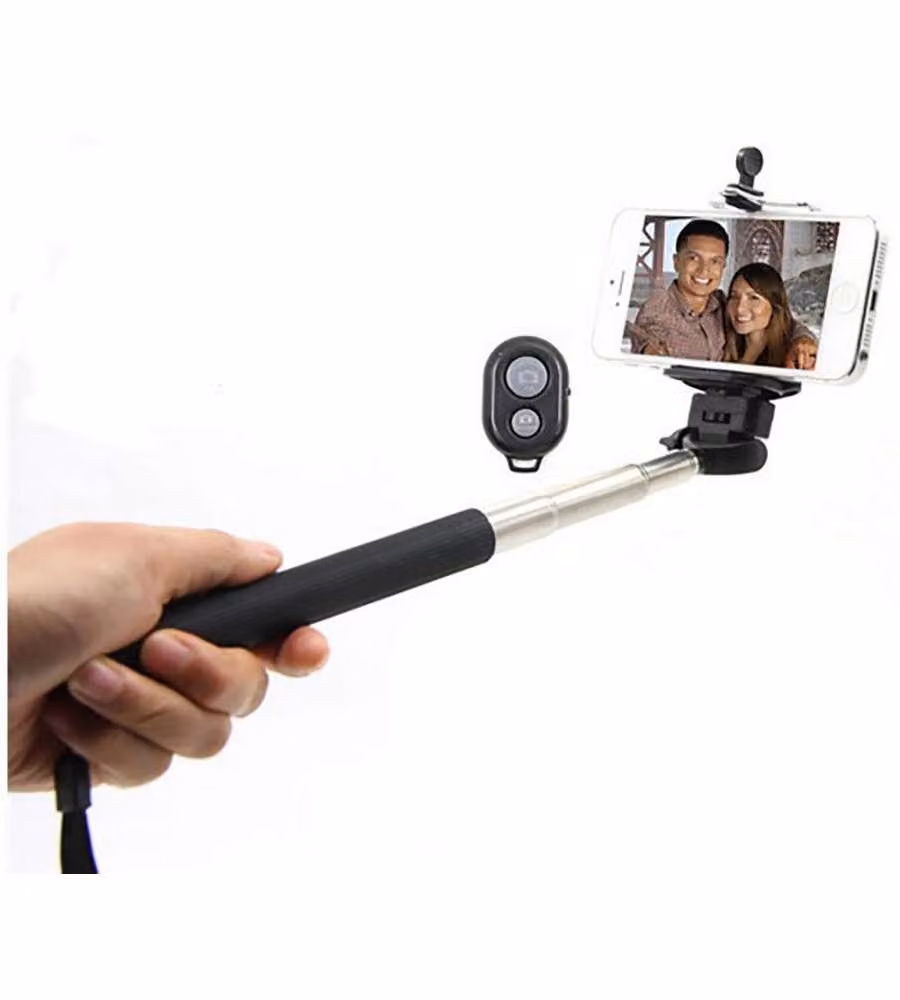 Kit selfie con telecomando bluethooth universale per tutti gli smartphone